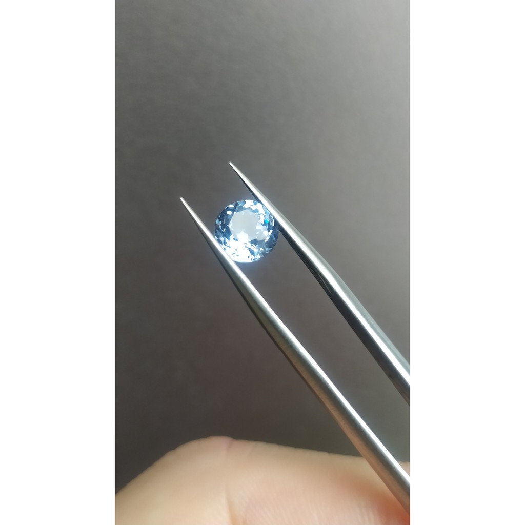 020 - Đá Topaz xanh Lục Yên - Yên Bái (size nhỏ 6,5 MM)