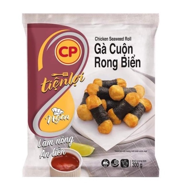 Gà rán chiên giòn CP (đùi, cánh, nugget, popcorn, gà cuộn rong biển)