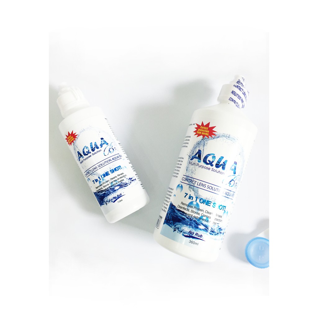 Dung dịch ngâm kính áp tròng AQUA B5 150ml