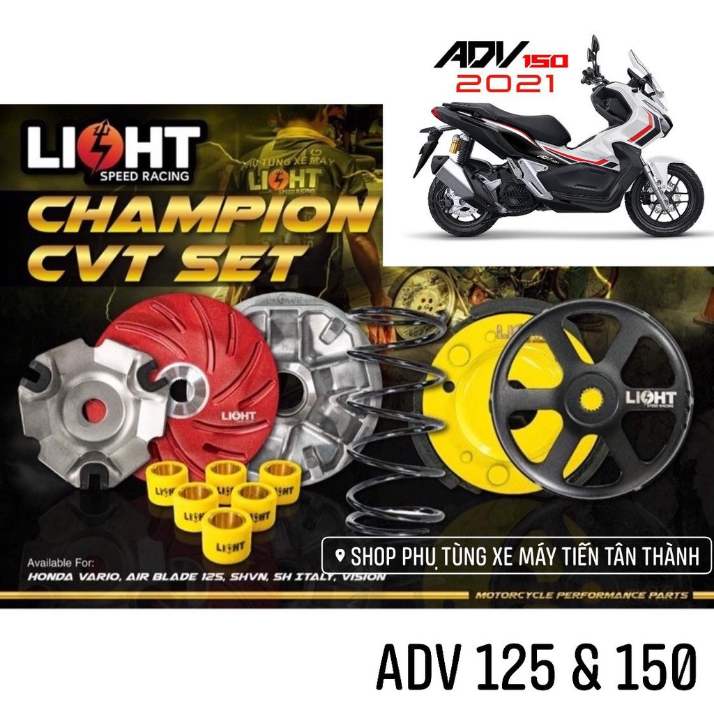 Combo nồi xe tay ga LIGHT SPEED v3  ADV 150