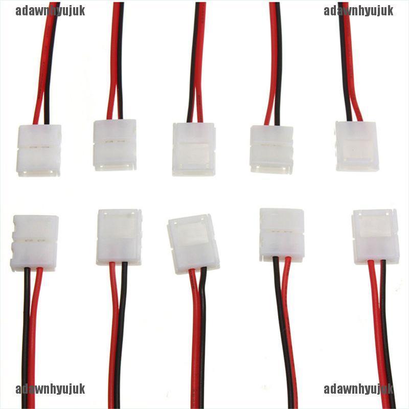 Bộ 10 Đầu Nối Dây Đèn Led 2 Pin 3528 / 5050 | BigBuy360 - bigbuy360.vn