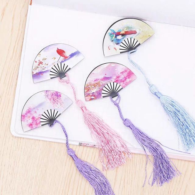 Bookmark Mộng linh lung bookmark cổ trang in hình đẹp đánh dấu trang tiện lợi