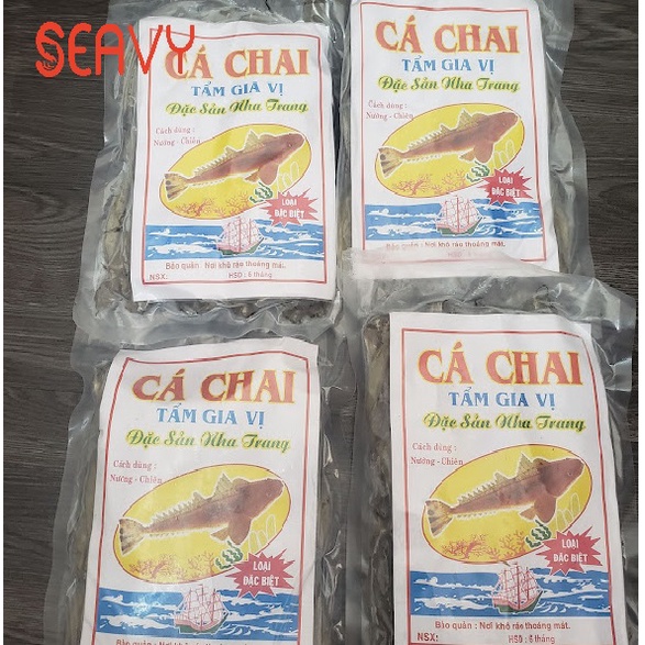 🐟🍖 Cá chai khô, khô cá chai nguyên con, Đặc sản Nha Trang, gói 500 gram - Seavy 🐟🍖
