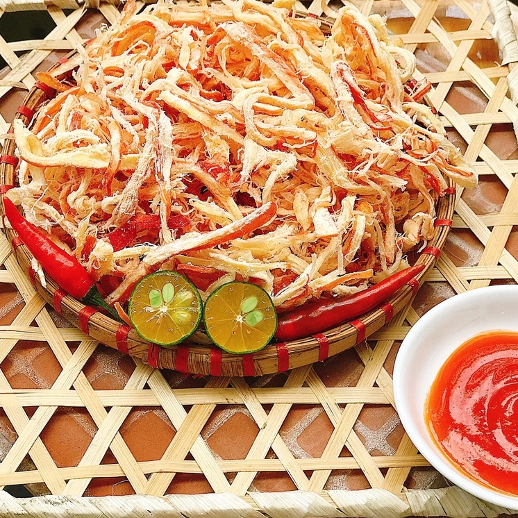 Khô Mực Hấp Nước Dừa loại ngon- Hanigo Food Đặc Sản Đà Nẵng Ngon
