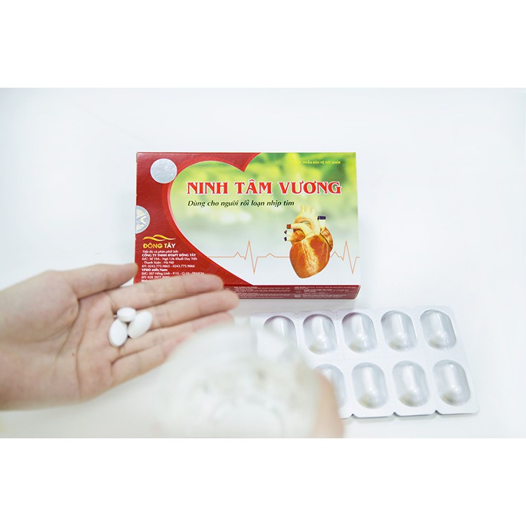 Viên uống Ninh Tâm Vương cho người rối loạn nhịp tim hồi hộp - CN82 | BigBuy360 - bigbuy360.vn