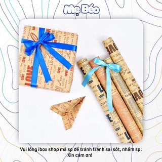 [Lẻ] Giấy Báo - Giấy Xi Măng Gói Hoa (Vui lòng đặt ít nhất 10 tờ)
