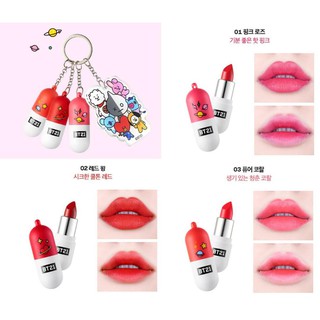 [KIT 3 THỎI SON NHỎ XINH] BT21 MINI LIPPIE STICK KIT