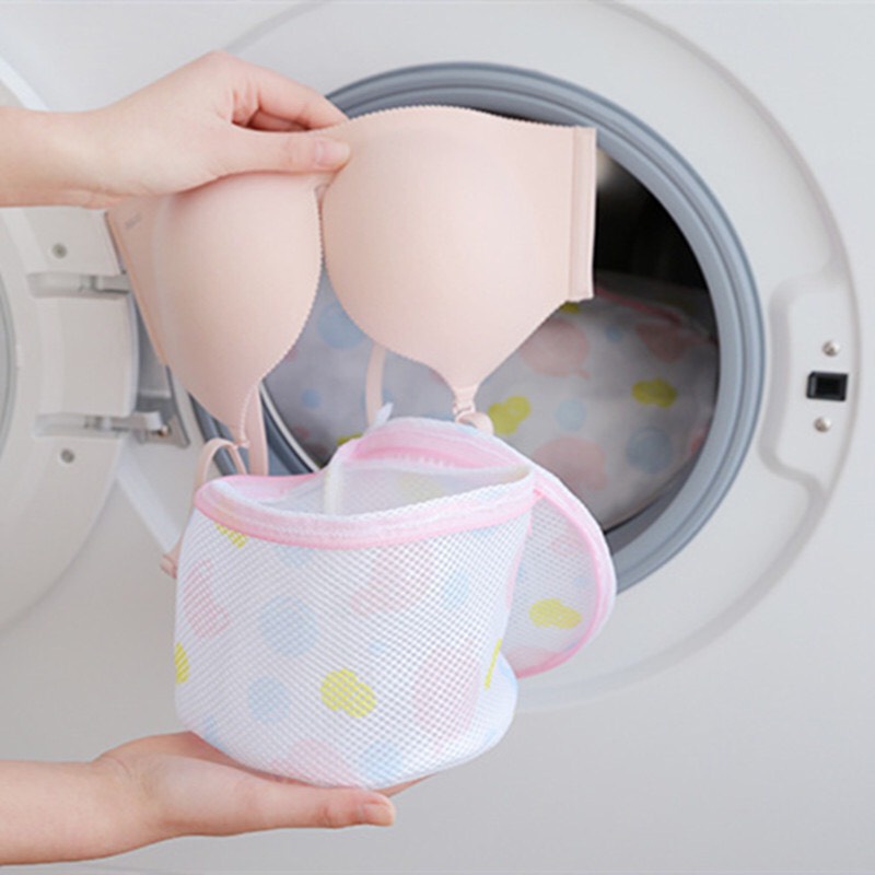 Túi Giặt Đồ Máy Túi Lưới Giặt Quần Áo Áo Ngực Quần Lót Có Khóa Kéo Chắc Chắn Hàng Cao Cấp RIN
