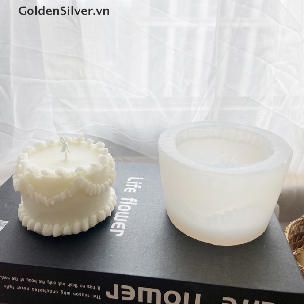 Khuôn Làm Bánh Màu Vàng Bạc DIY