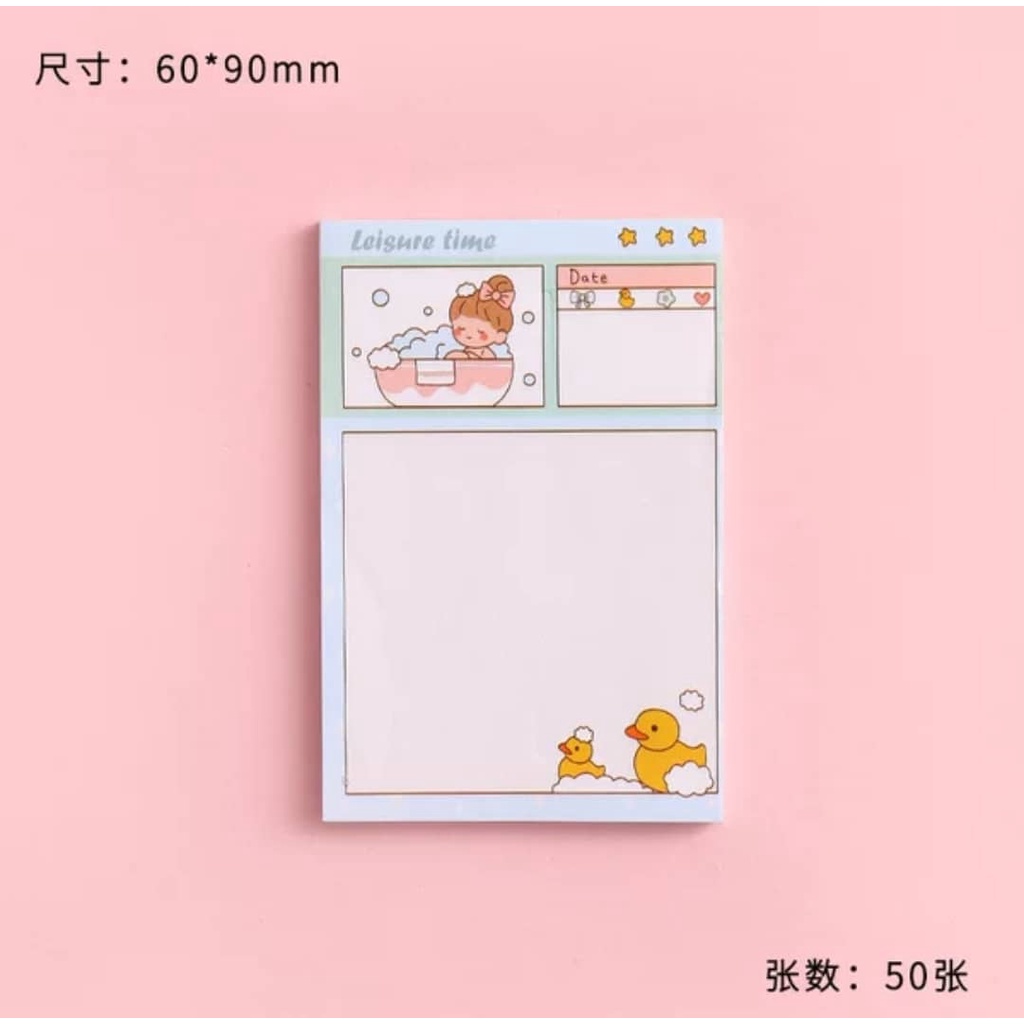 Giấy nhớ, giấy ghi  chú,giấy note cute