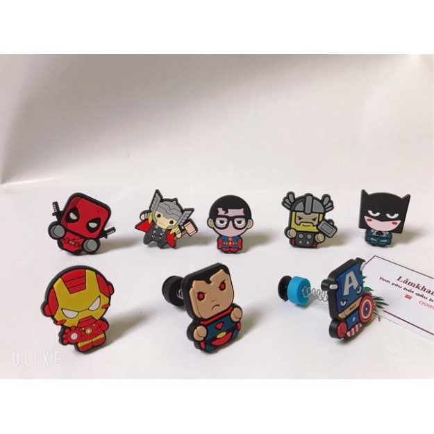 jibbtiz, sticker, charm lò xo cài dép cross gắn dép crocs JB13 nhiều mẫu có sẵn - phân phối chính thức