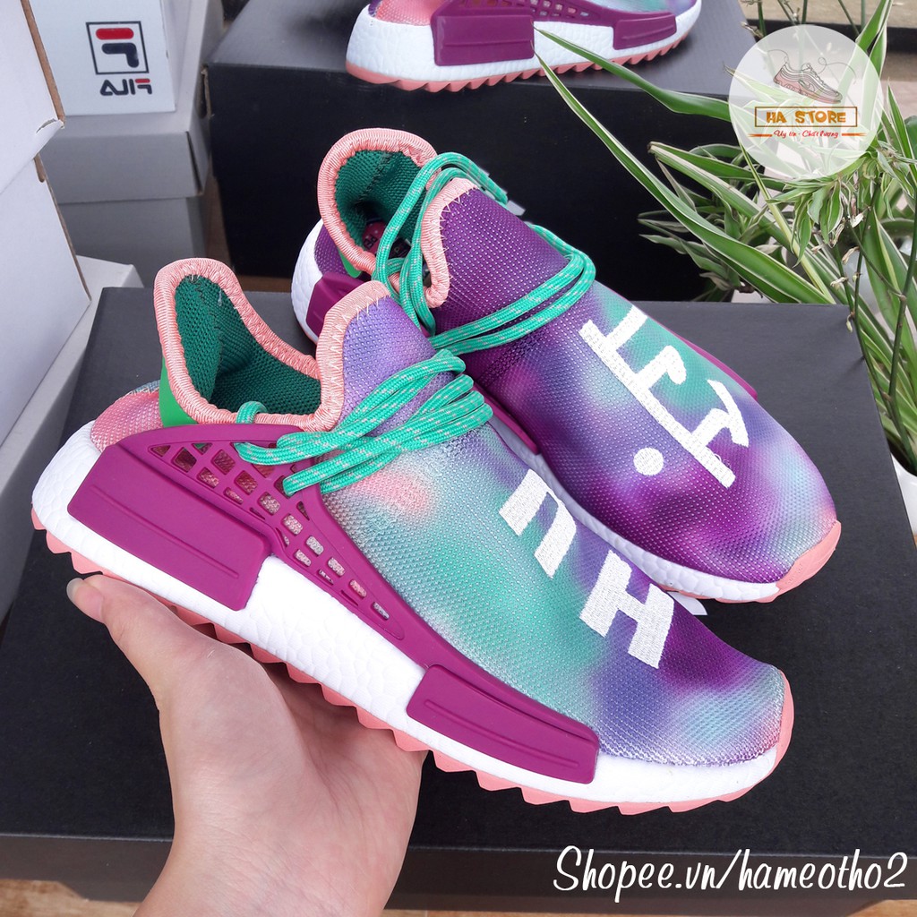 [ ẢNH THẬT] - Giày sneaker human race NMD - Chalk coral