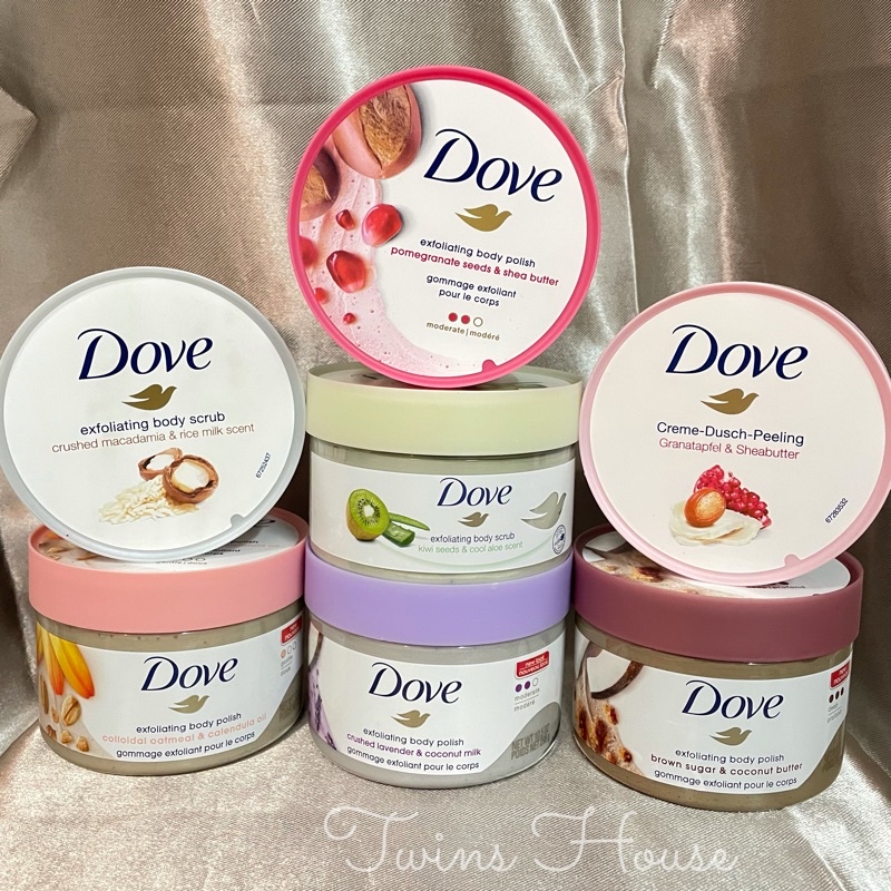 Tẩy Da Chết Toàn Thân DOVE Exfoliating Body Polish