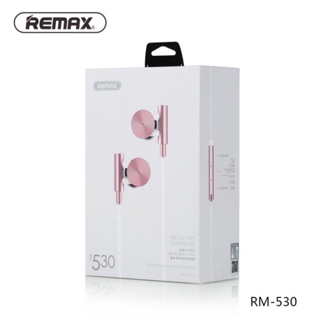Tai nghe remax RM-530 dòng tai Hifi chất lượng cao- Tai nghe có mic dong tai nghe dây siêu chất chính hãng ♥️♥️