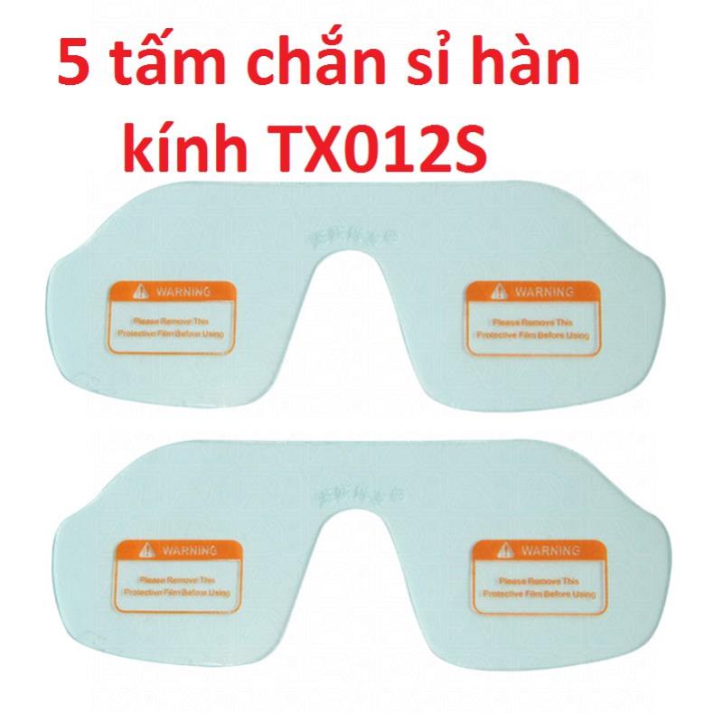 Bộ 5 tấm chắn sỉ hàn của kính hàn TX012S, tấm bảo vệ kính, kính hàn TX012S, máy hàn điện tử - 𝑽𝒊𝒆𝒕𝒔𝒖𝒏