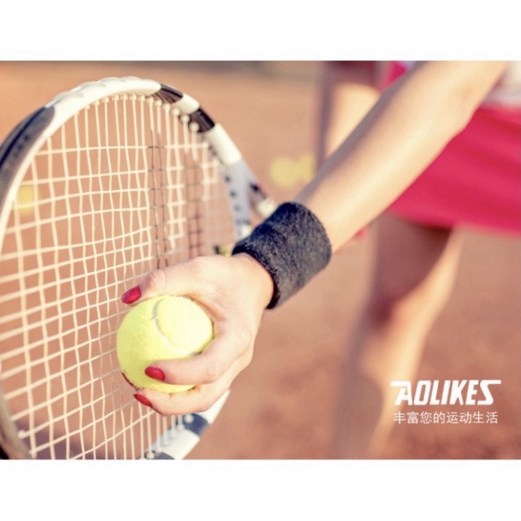 Băng Quấn Cổ Tay Thấm Mồ Hôi Aolikes Chính Hãng  AL 0230