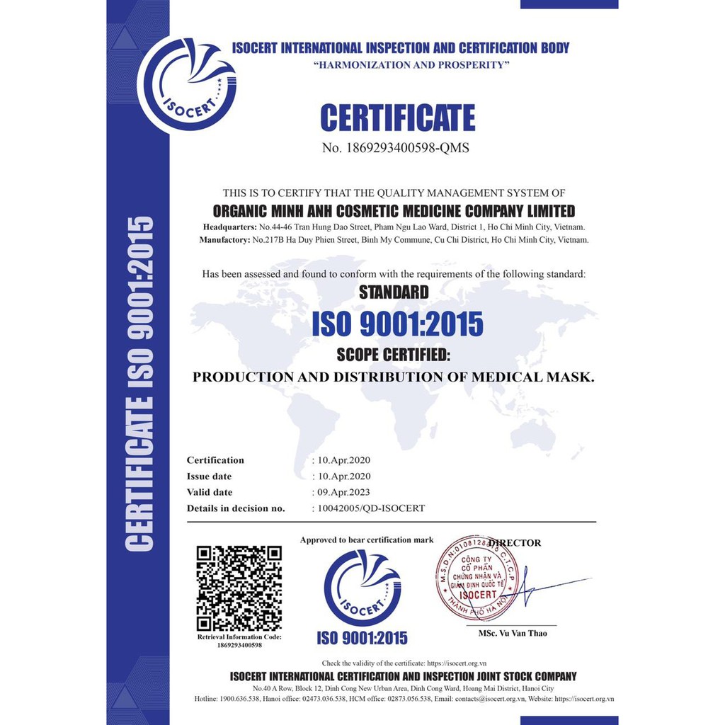 [ 🛵FREESHIP 🎡CHỨNG NHẬN FDA ] Khẩu Trang Y Tế 4 Lớp Cao Cấp Ancare Hộp 50c Kháng Khuẩn và Lọc Bụi Vượt Trội. | BigBuy360 - bigbuy360.vn