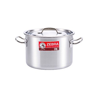 Nồi inox 304 nguyên khối Zebra 28cm - 171128