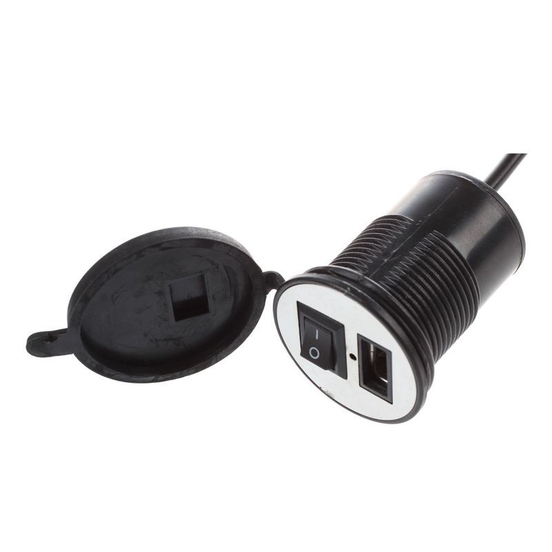 Thiết bị sạc chuyển đổi USB 12V không thấm nước dành cho xe moto xe đạp điện