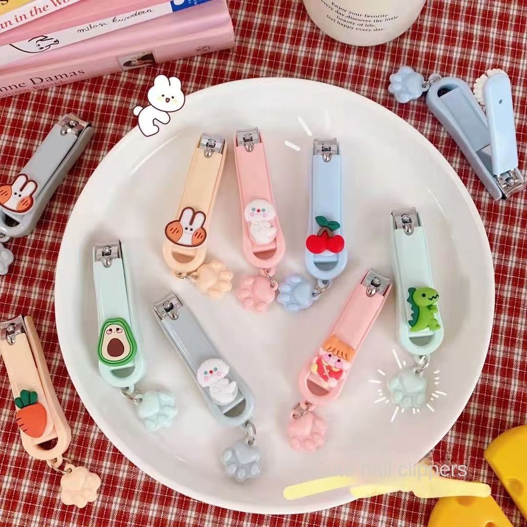 Kéo Cắt Móng Tay Mini Kiểu Hoạt Hình Sáng Tạo Dễ Thương