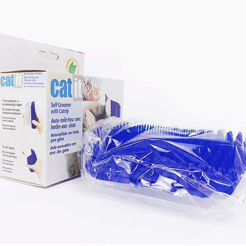 Bàn Chải Lông Chó Mèo - Bàn Chải Gắn Cạnh Tường,Chân Bàn Cho Chó Mèo