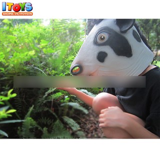 Mặt nạ đầu Bò - mặt nạ hóa trang thành Bò - Đồ hóa trang con Bò ITOYS - [ DVHT6 ]  mã FJ8412