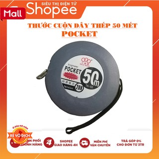 Thước cuộn dây thép Pocket 50m siêu bền