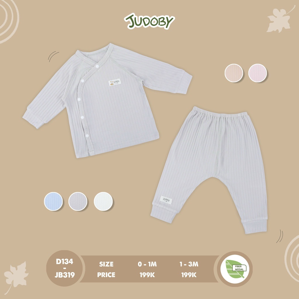 Bộ sơ sinh dài tay cao cấp Judoby