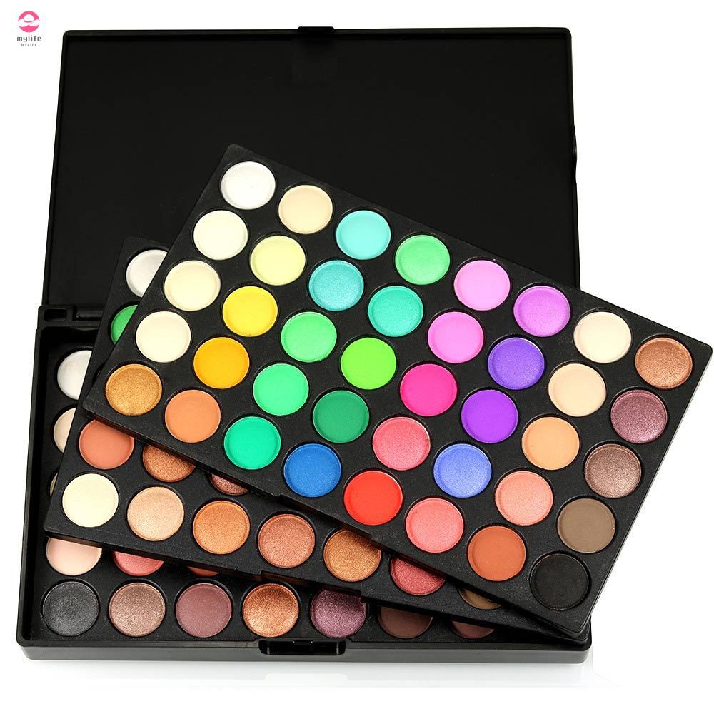 120 Colors Eyeshadow Palette Cosmetics Makeup 3 Layers Eye Shadow Combo Palette Set Beauty Tools