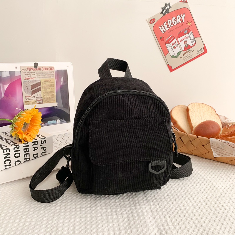 Balo Mini Nhung Kiểu Dáng Vintage
