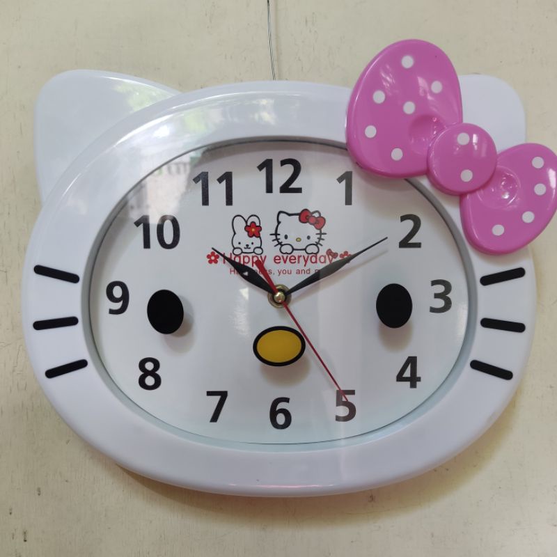 Đồng Hồ Treo Tường Hello Kitty 9902
