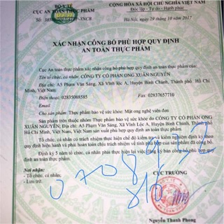 Mật Ong Nghệ Đen Xuân Nguyên