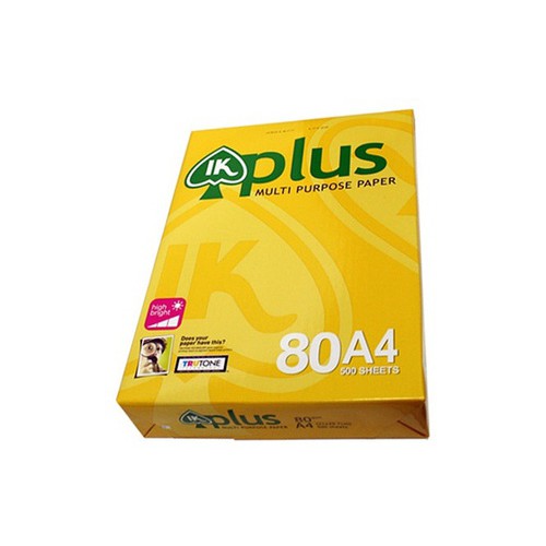 Giấy IK Plus A4 Định lượng 80 chất lượng cao