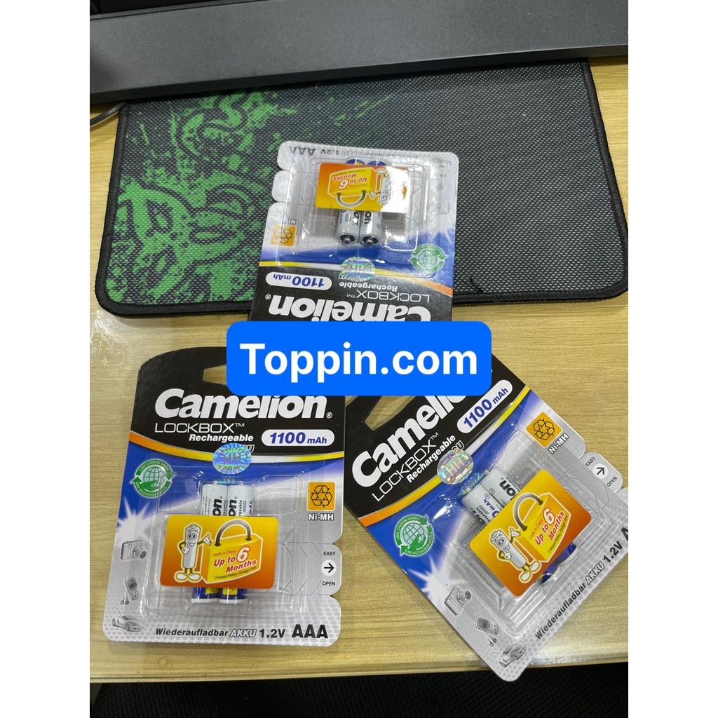 [TOPPIN] PIN SẠC AA,AAA CAMELION 2700MAH, 1100MAH