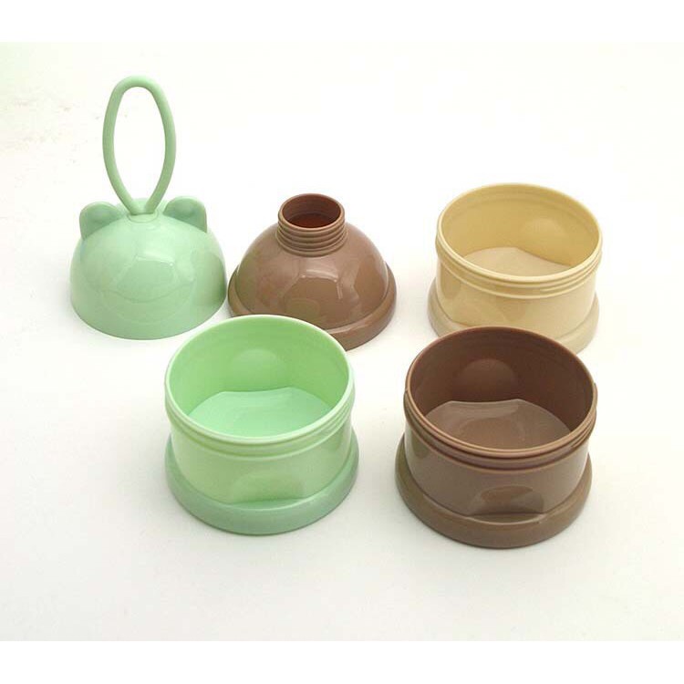 Hộp chia sữa 3 tầng có quai cầm DD164