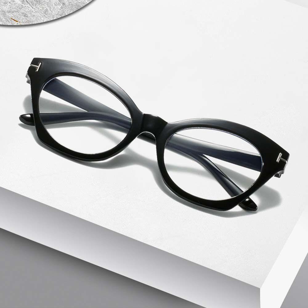 Kính Đọc Sách Gọng Nhựa Chống Ánh Sáng Xanh Phong Cách Retro Dành Cho Nam Nữ