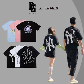 Áo thun ny mlb tay ngắn in hình, logo thêu, áo tee mlb n.y, chất liệu cotton, nhiều màu, nhiều mẫu duso.lux