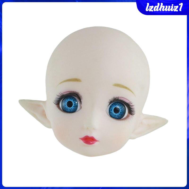 Đầu Búp Bê BJD Khớp Nối Có Thể Di Chuyển DIY 1 / 6