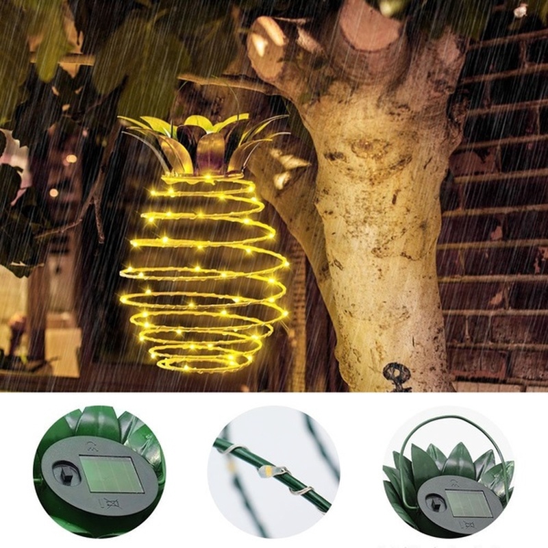 Set 2 Đèn Led 30 Bóng Sử Dụng Năng Lượng Mặt Trời
