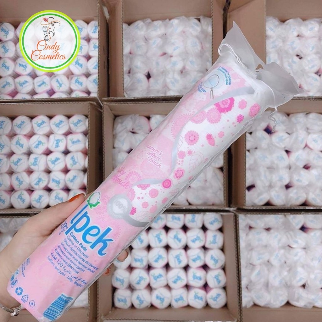 [ Hoàn Xu Xtra] COMBO 2 Bông Tẩy Trang IPEK Thổ Nhĩ Kỳ 150 (120 + 30) Miếng/ gói 💖 IPEK Coton Pads | BigBuy360 - bigbuy360.vn