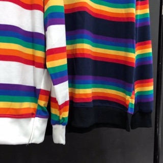 SWEATER SỌC CẦU VÒNG 🌈🌈🌈