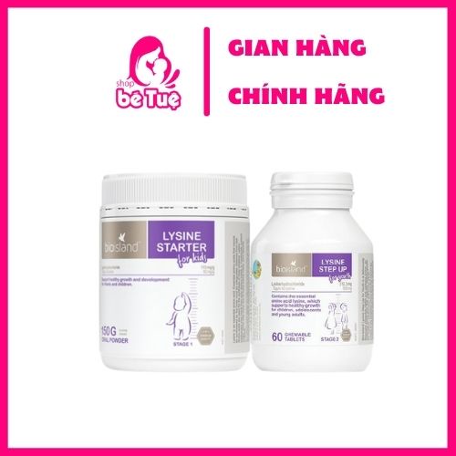 Bioiand Lysine bột và viên tăng chiều cao hàng Úc mẫu mới nhất