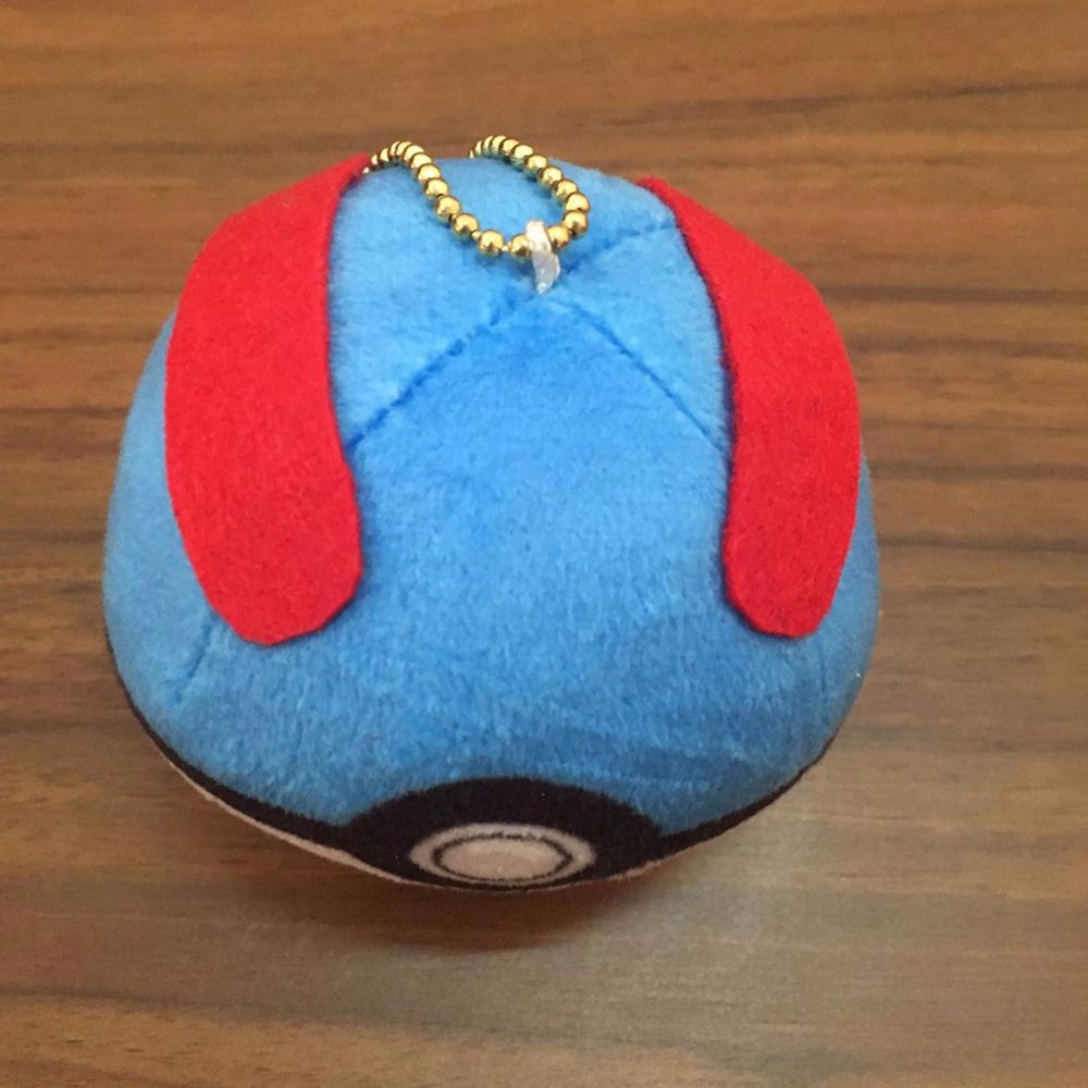Móc khóa gắn bóng Pokemon nhồi bông dễ thương cho bé