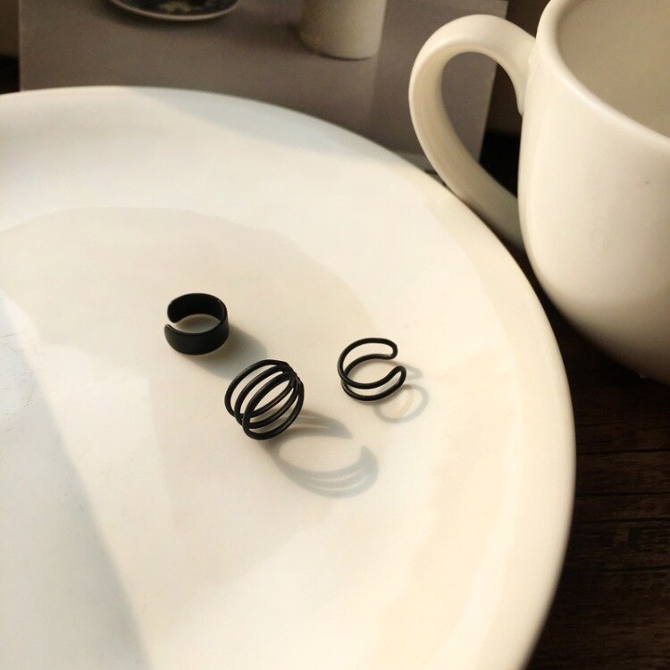 Khuyên Kẹp Vành Tai Thời Trang Đơn Giản Không Xỏ Lỗ Cho Nữ