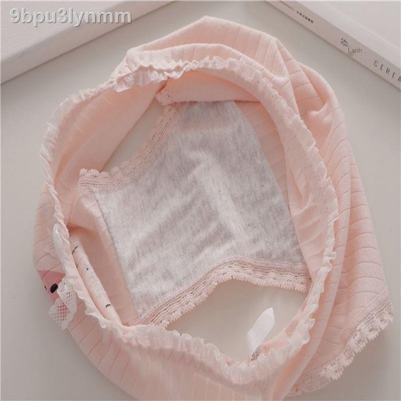 5 đồ lót cotton dưa hấu nhỏ giữa eo của phụ nữ Nhật Bản dễ thương in ren bằng vải cô gái túi đeo hông quần sịp thoá