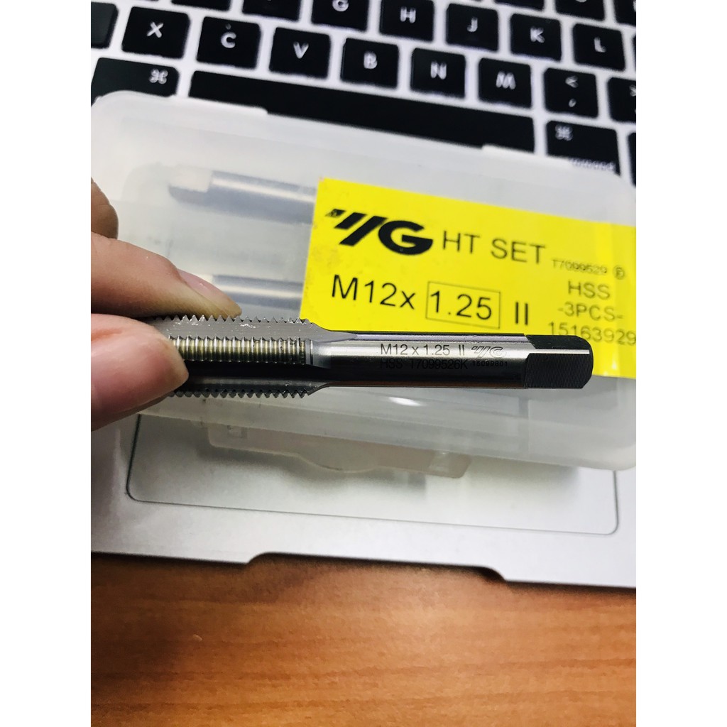 Mũi taro M12x1.25 YG ( Hộp 3 mũi ) Mới 100%
