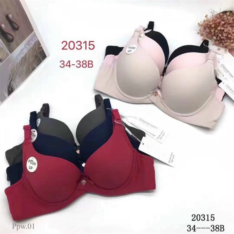 Áo lót có gọng nâng ngực trơn đệm dày đẩy ngực tạo khe quyến rũ 20513