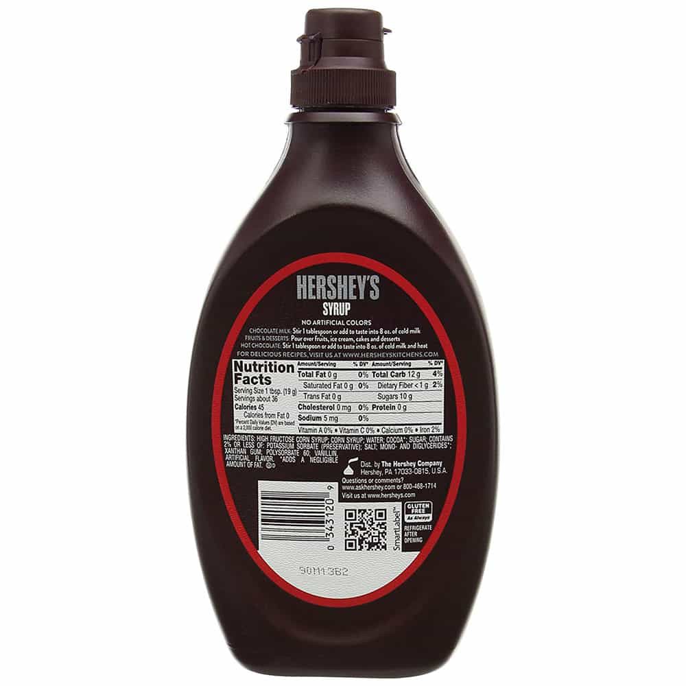 Sốt Topping Hershey's (Socola, Dâu, Caramel) Chai 623gr & 1.36kg