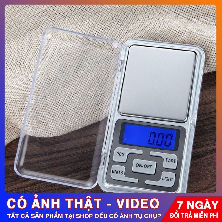 Cân tiểu ly ⭐️ CHÍNH XÁC CAO ⭐️ Cân điện tử mini bỏ túi độ chính xác cao 200g/0.01g + tặng kèm pin