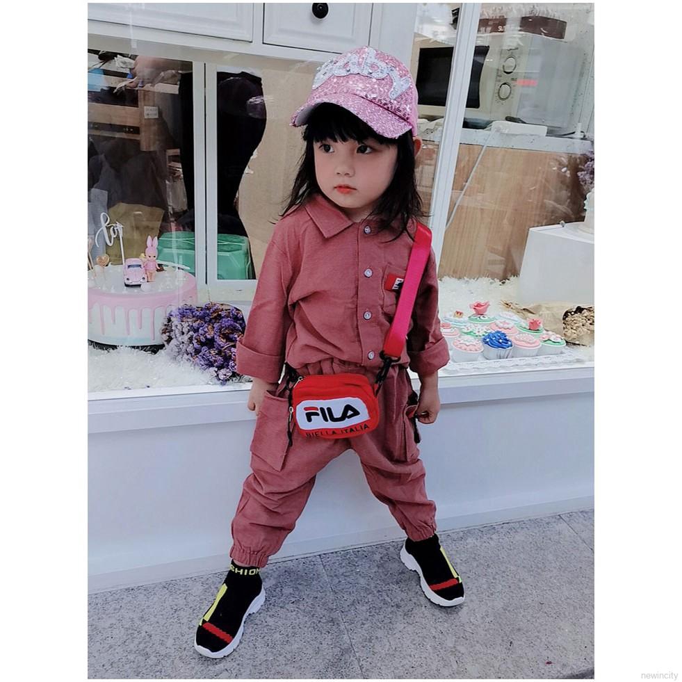 Giày thể thao dệt kim phong cách Hàn Quốc năng động thiết kế chống trượt cho bé